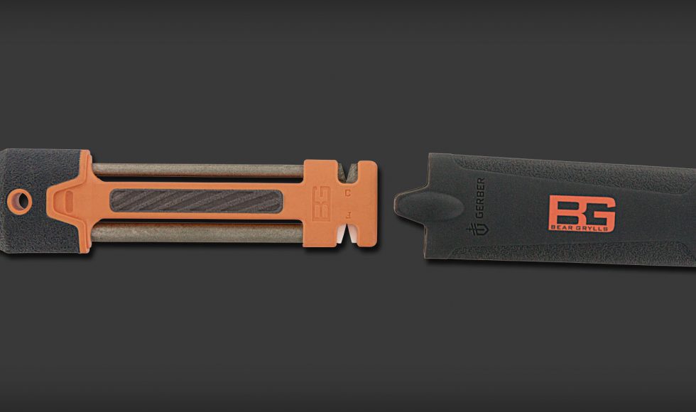 Affûteur / aiguiser Bear Grylls édition de Gerber
