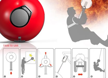 Dispositif personnel d'évacuation d'immeuble Tinkerball